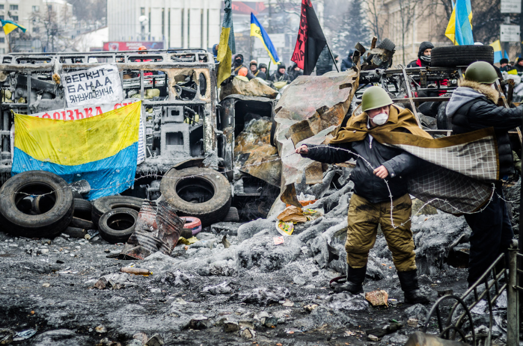 Ukraina w ogniu:Majdan